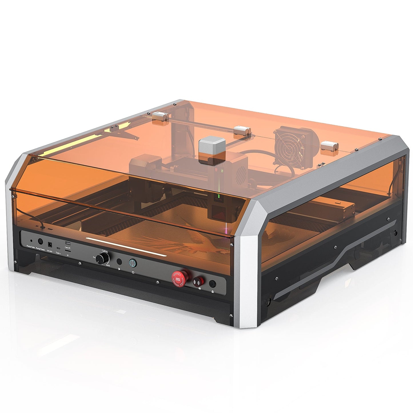 L8 Ultra-Fast Laser Engraver, 40,000mm/min, 20W/40W Power, Air Assist & LightBurn Camera